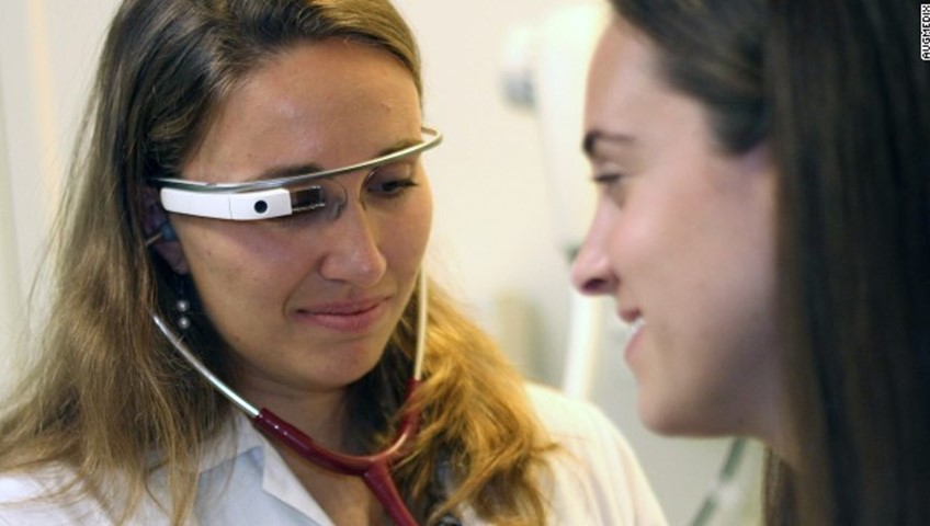 Google Glass goes to work