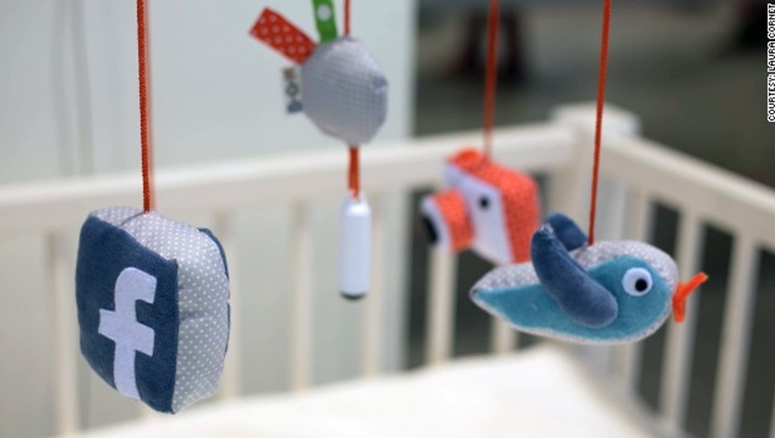 Cute or creepy? This toy lets babies post selfies on Facebook Cute or creepy? This toy lets babies post selfies on Facebook