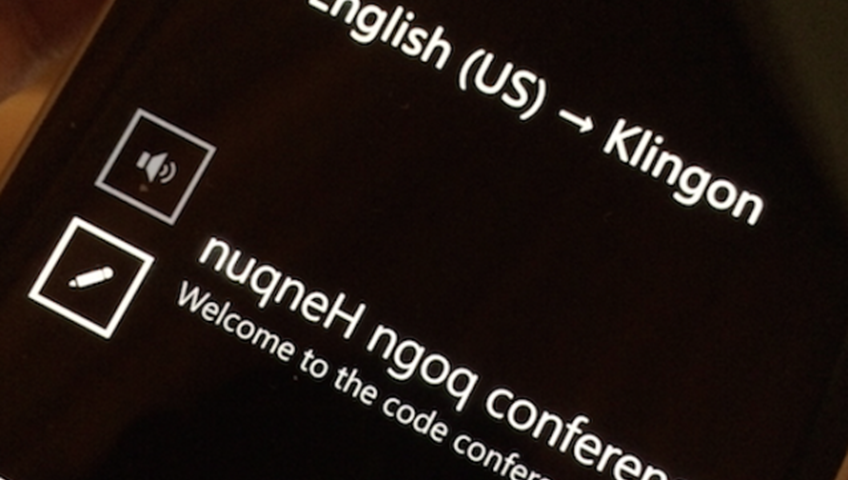 Taking a cue from science fiction, Microsoft demos 'universal translator'